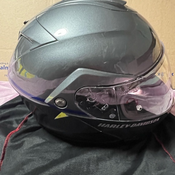 Harley Davidson Capstone Sun Shield H24 Modular Helmet - Picture 3 of 13